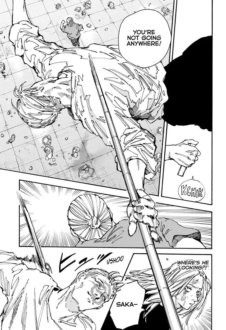 Sakamoto Days chapter 154 manga panel