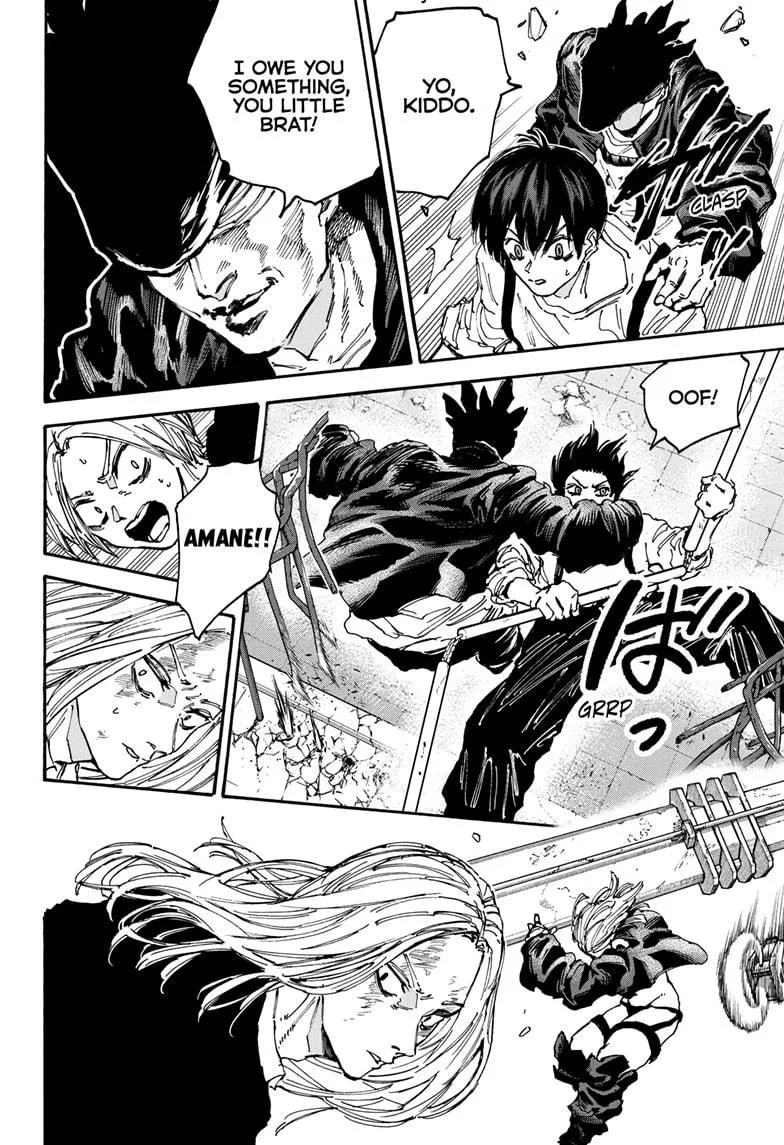 Sakamoto fight scene Chapter 156