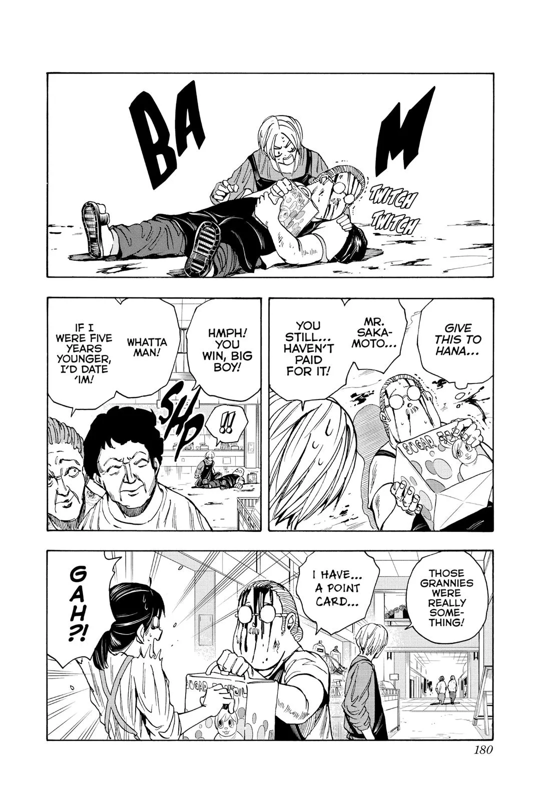 Sakamoto Days chapter 16 manga panel