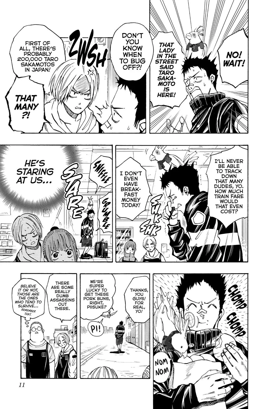 Sakamoto Days manga chapter 17