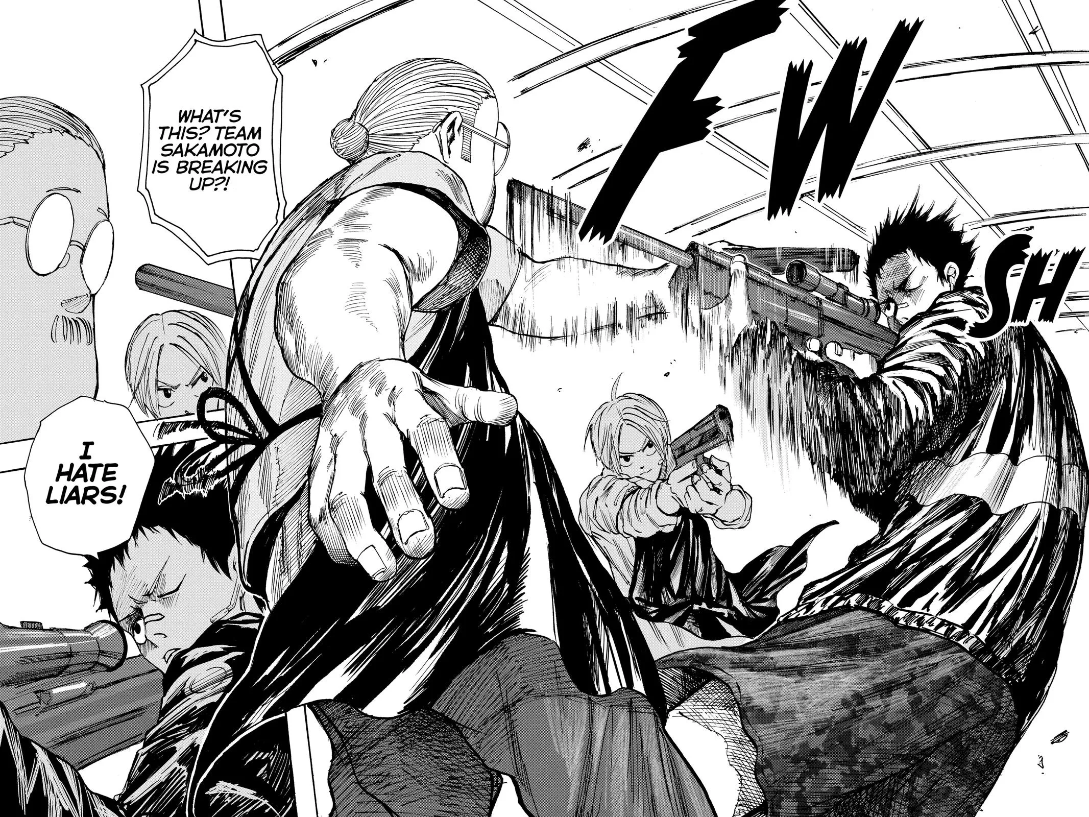 Sakamoto Days chapter 17 manga panel