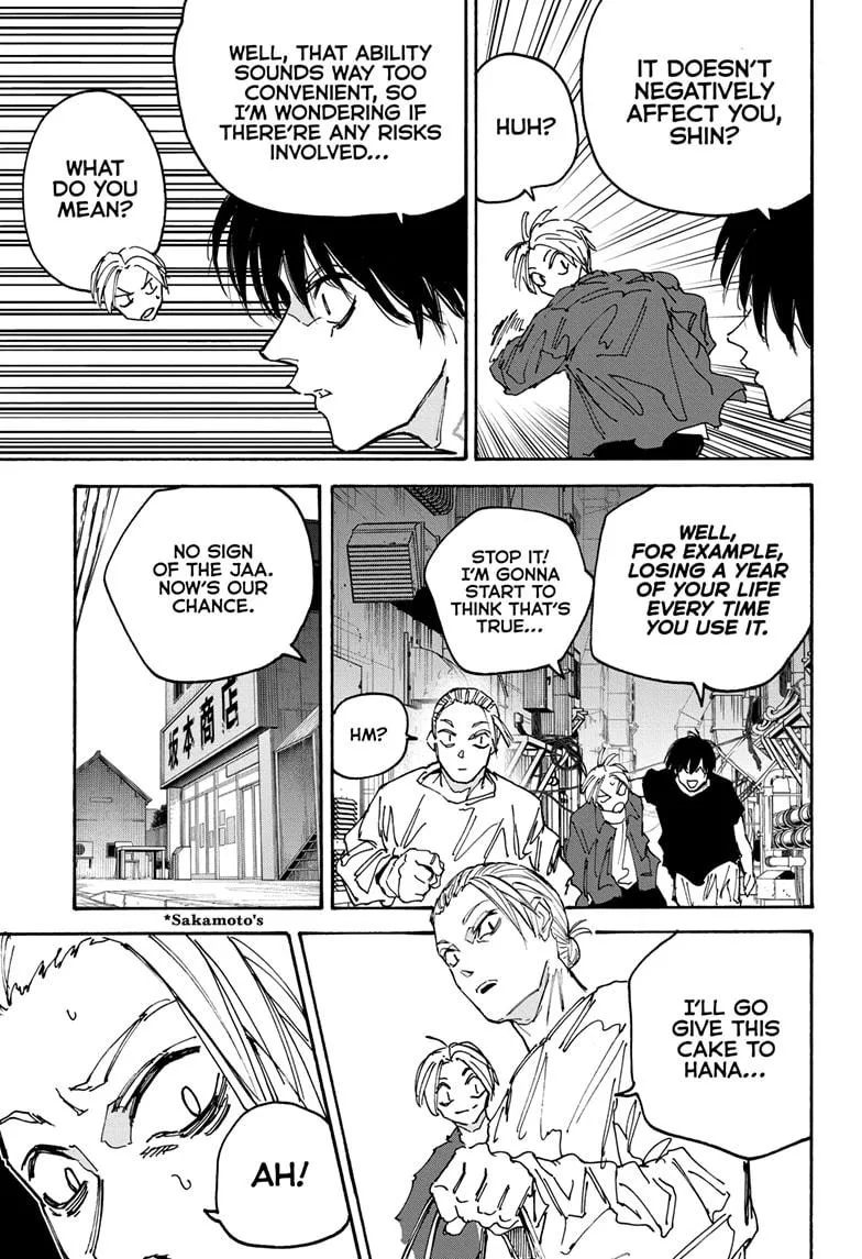Sakamoto Days chapter 170 manga panel