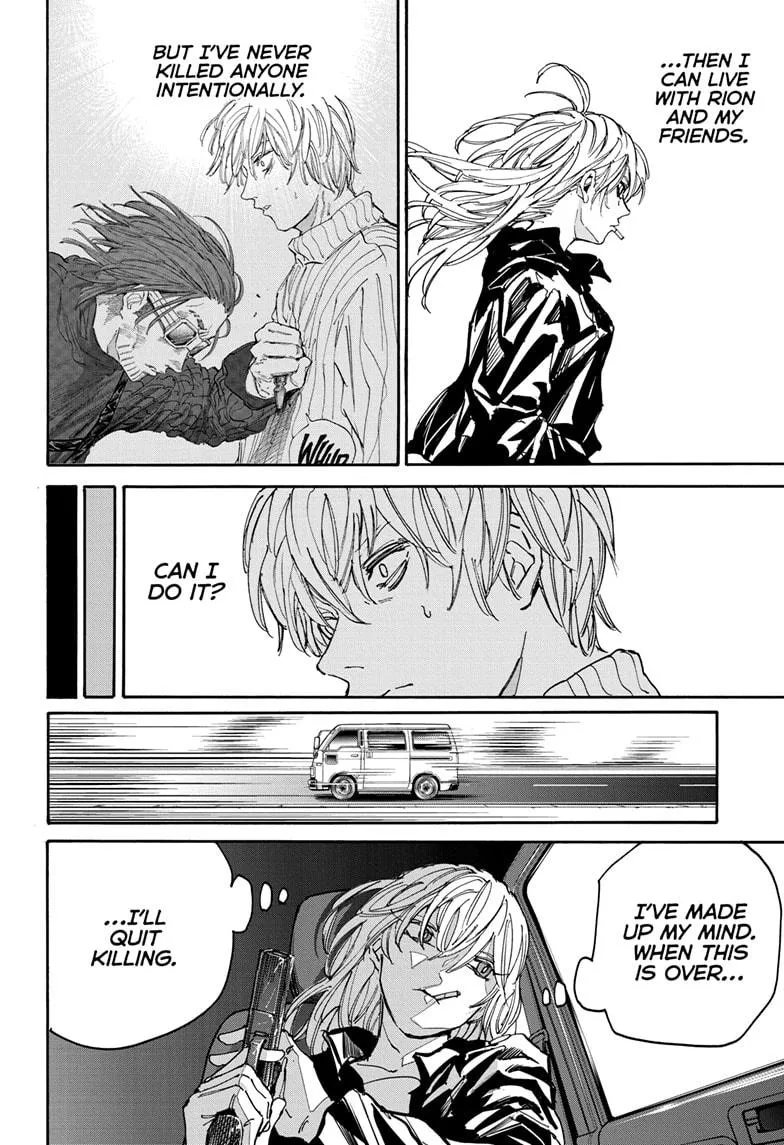 Sakamoto fight scene Chapter 174