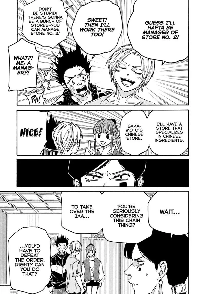 Sakamoto Days manga chapter 176 page