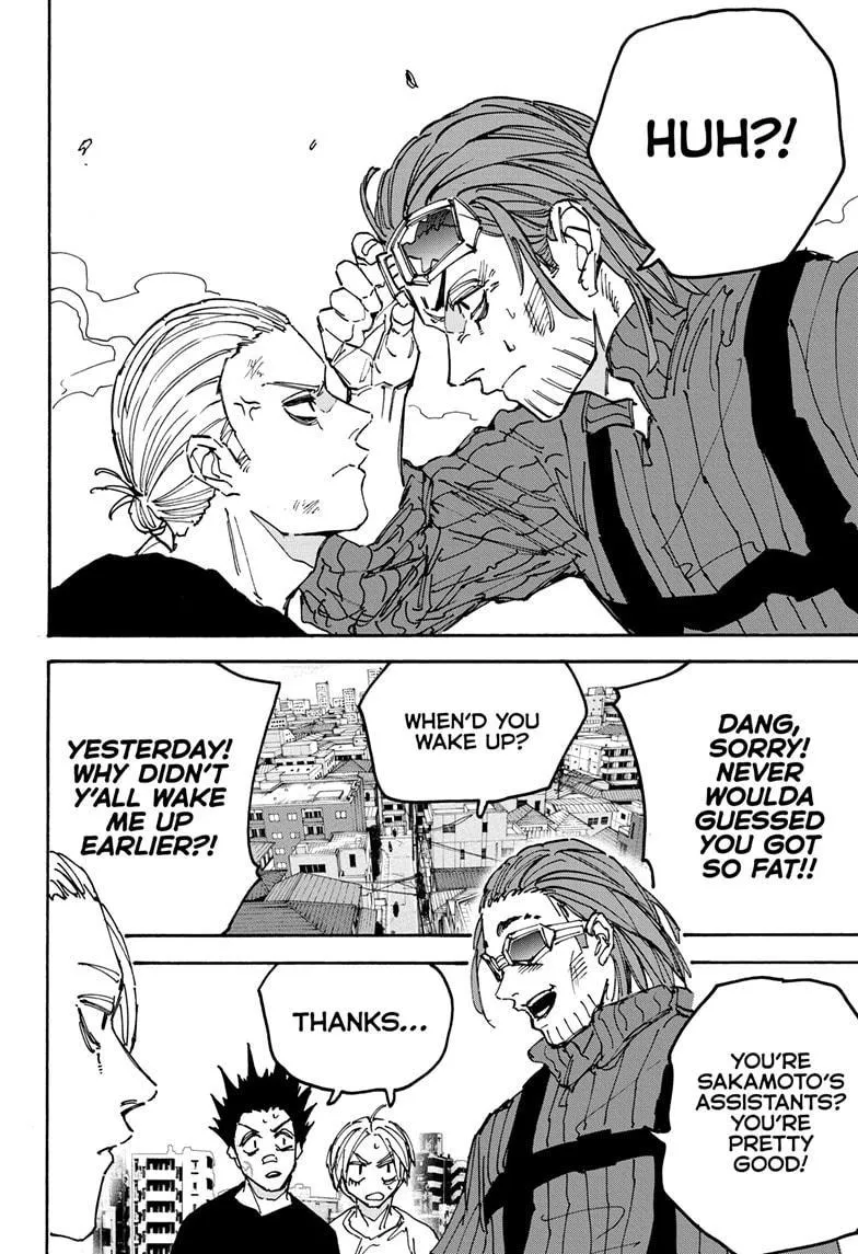 Sakamoto fight scene Chapter 177