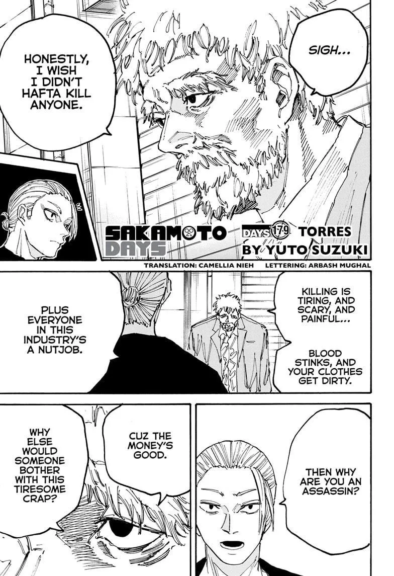 Sakamoto Days Chapter 179