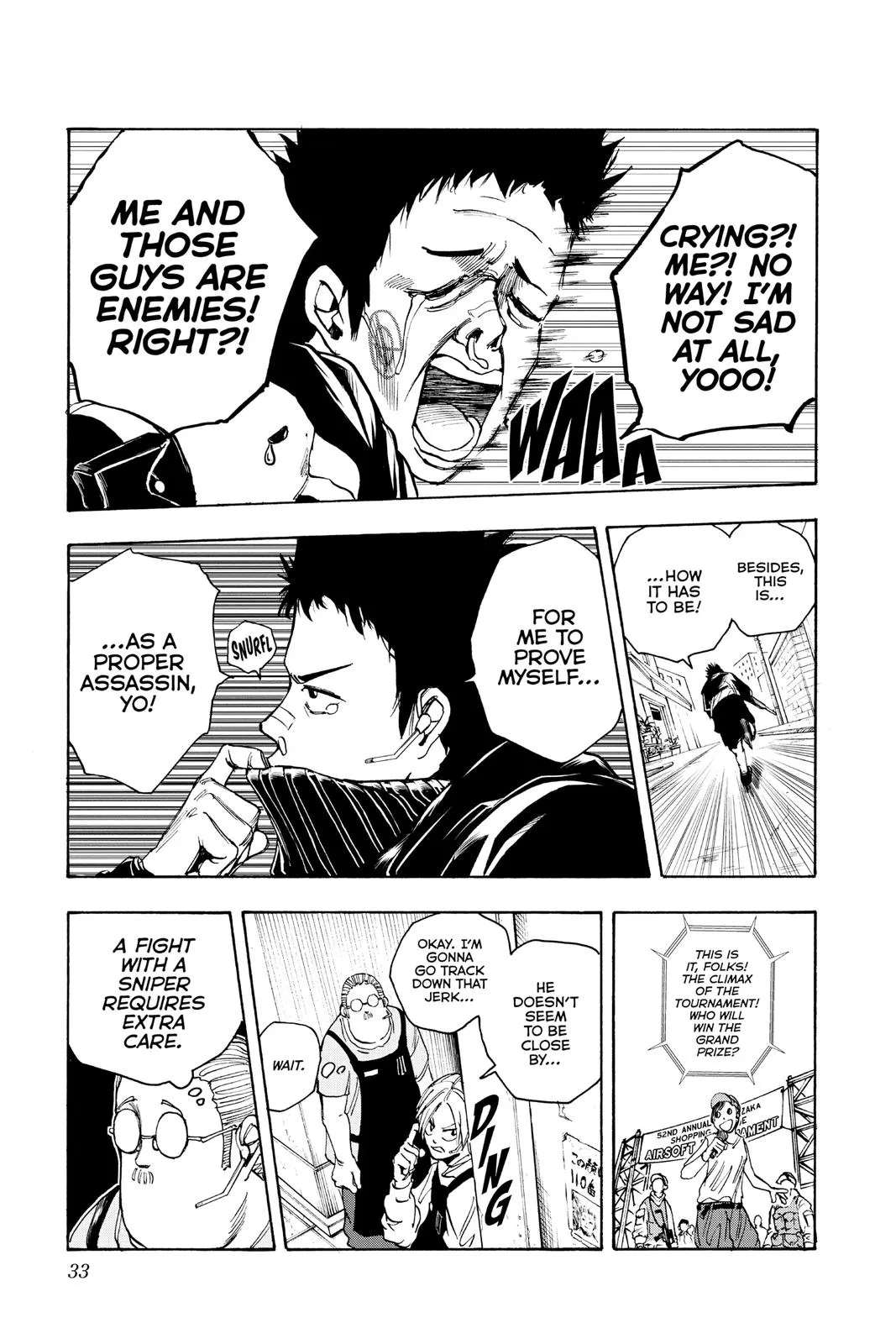 Sakamoto fight scene Chapter 18