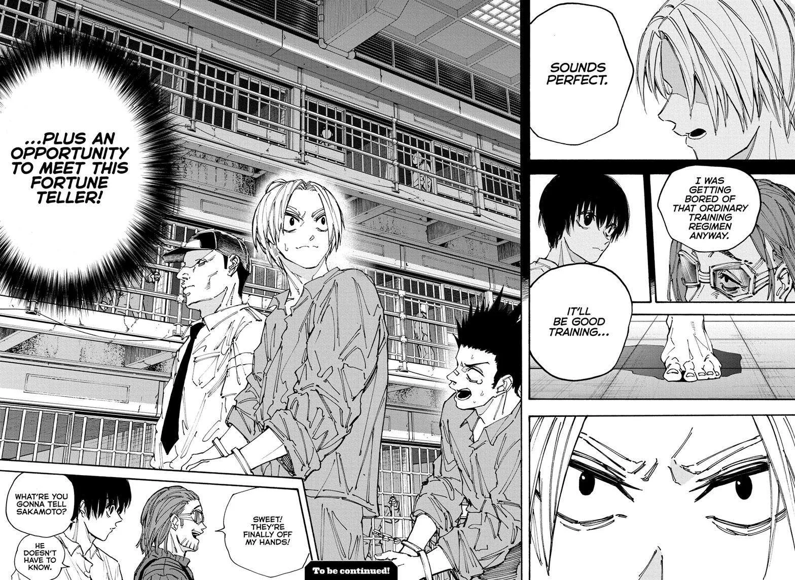 Sakamoto Days manga chapter 180