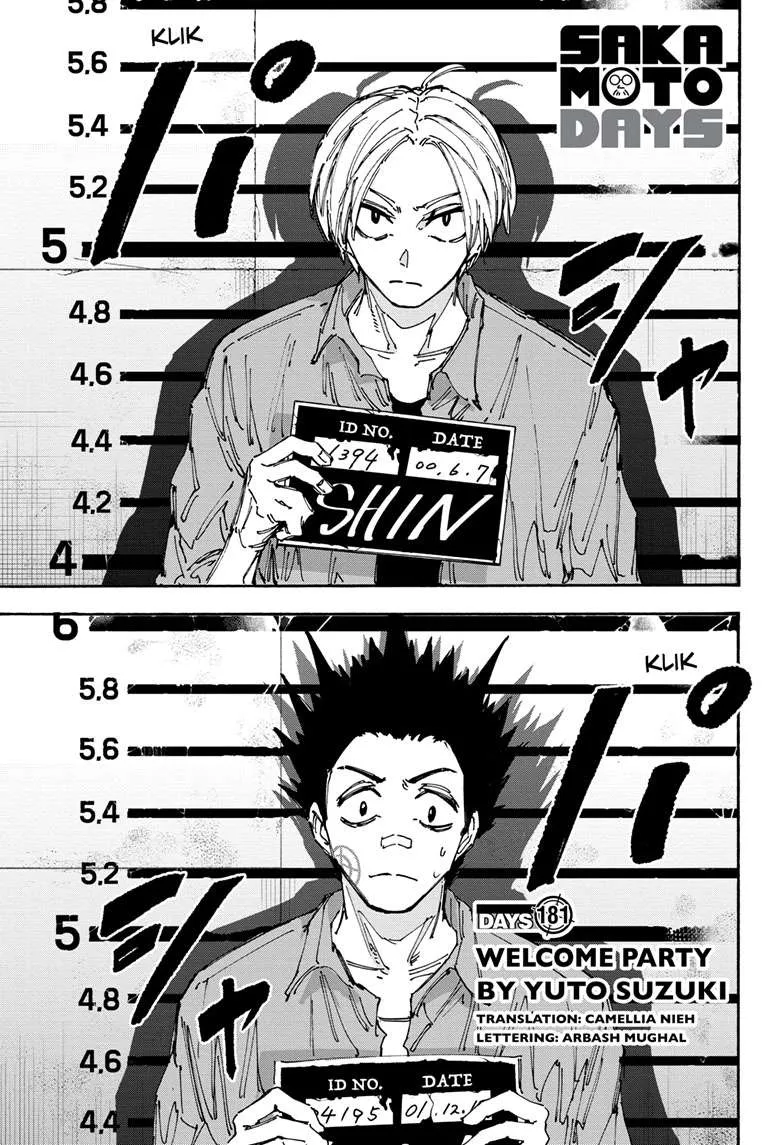 Sakamoto Days Chapter 181