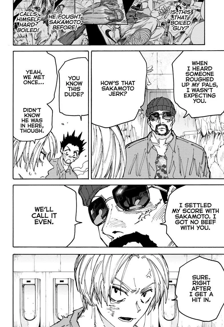 Sakamoto fight scene Chapter 181