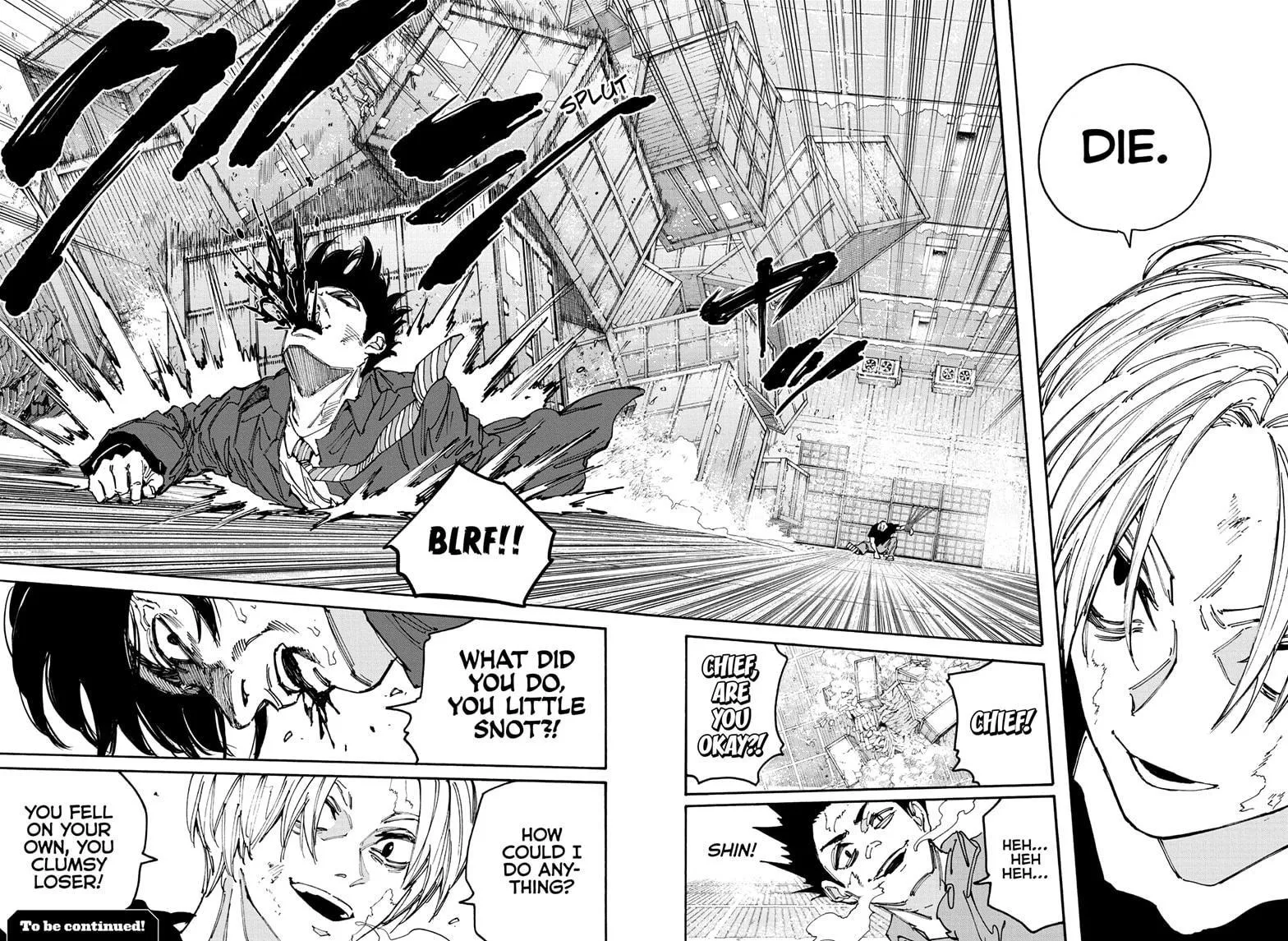 Sakamoto fight scene Chapter 183