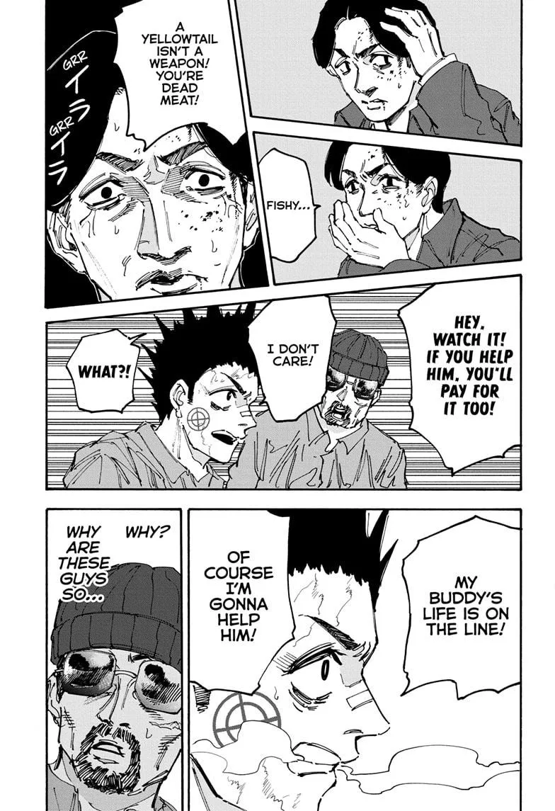 Sakamoto Days manga chapter 184 page