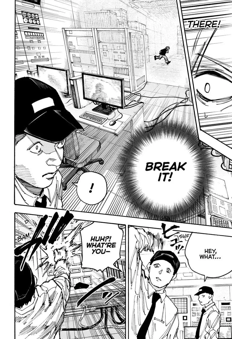 Sakamoto fight scene Chapter 184