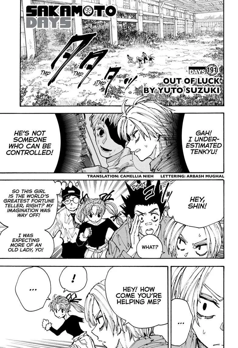Sakamoto Days Chapter 191