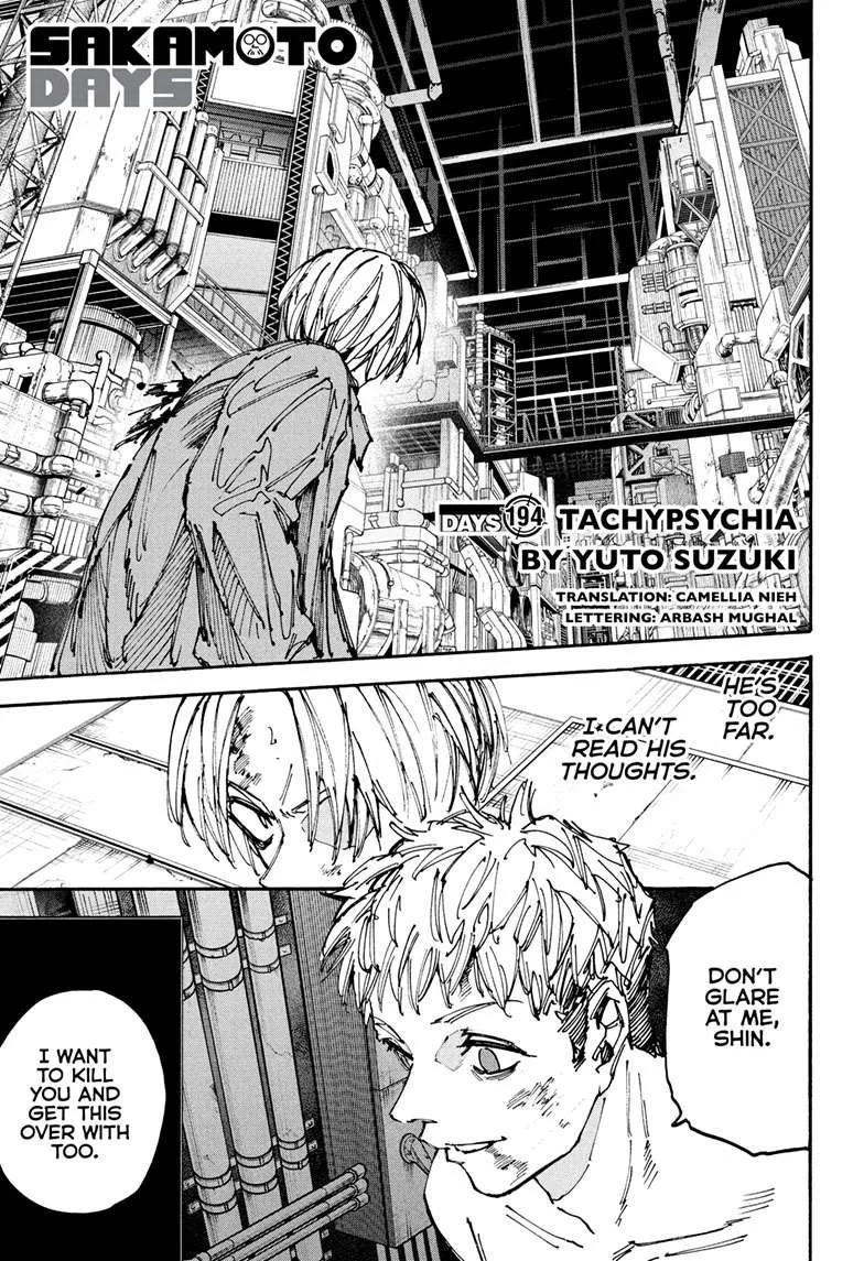 Sakamoto Days Chapter 194