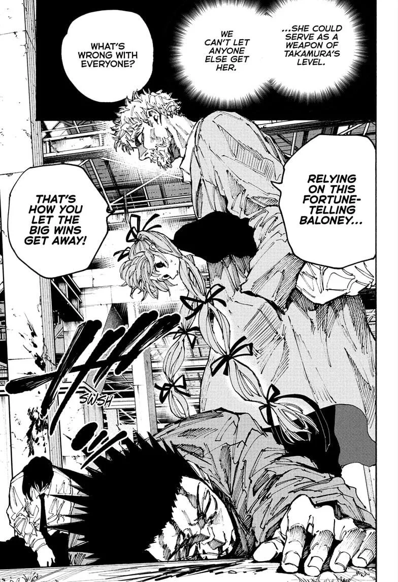 Sakamoto Days chapter 195 manga panel