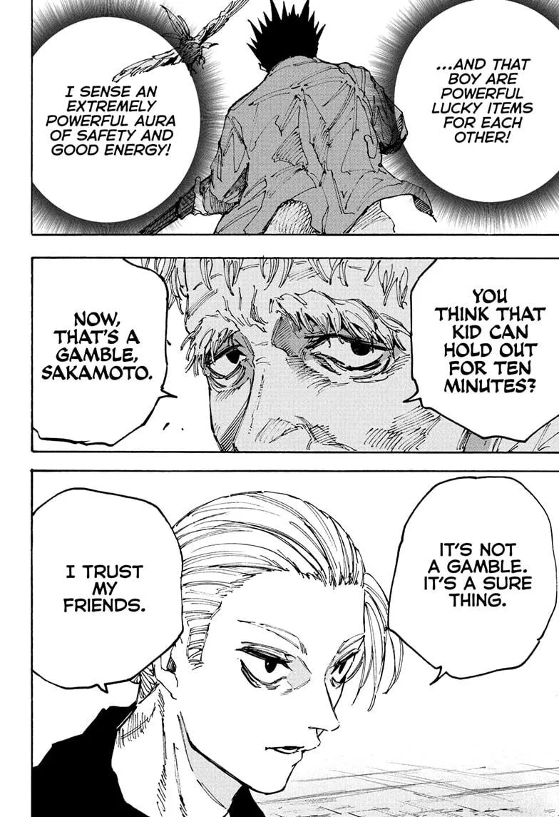 Sakamoto Days chapter 195 manga panel