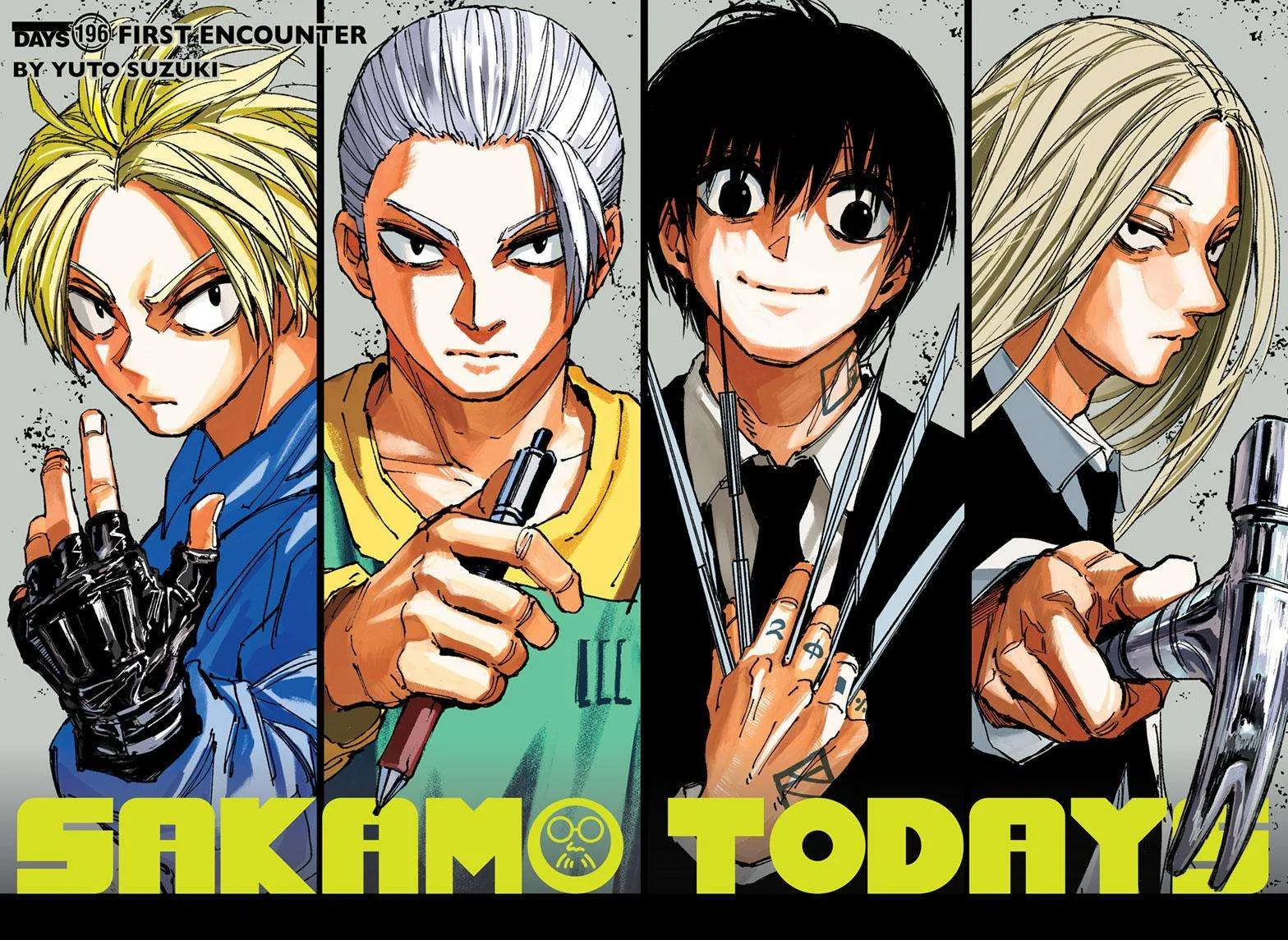 Sakamoto Days chapter 196 manga panel