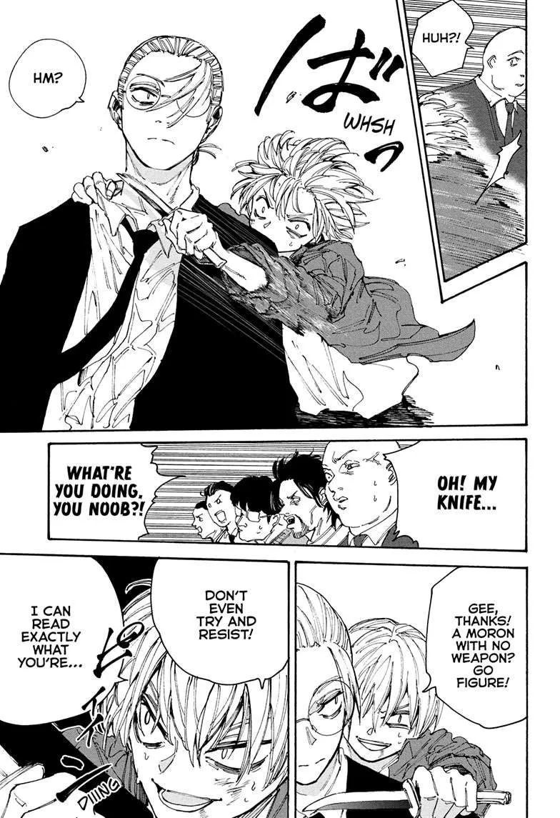 Sakamoto fight scene Chapter 196
