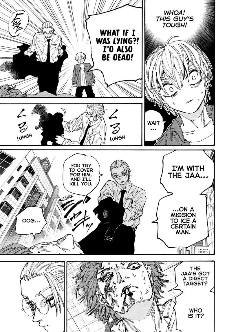 Sakamoto fight scene Chapter 196