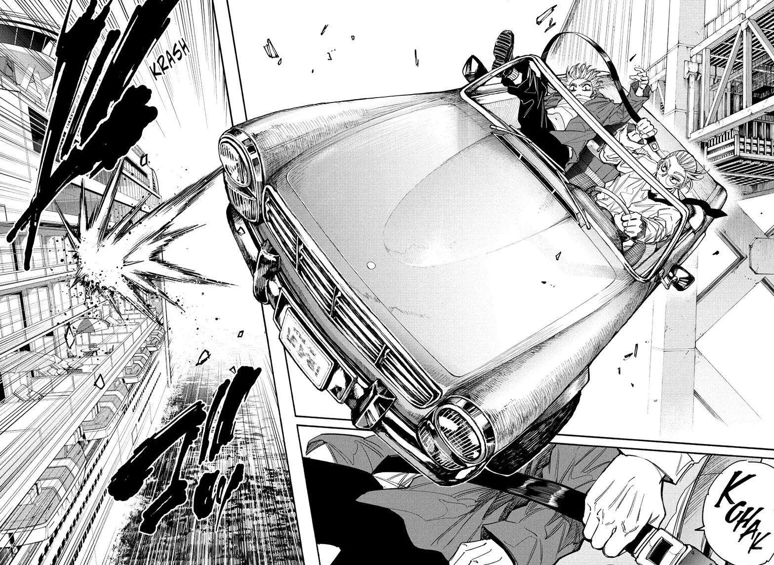 Sakamoto Days chapter 197 manga panel