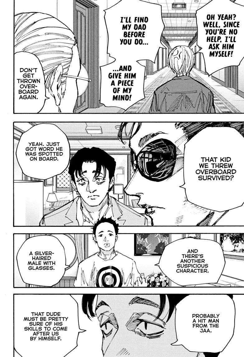 Sakamoto Days chapter 198 manga panel