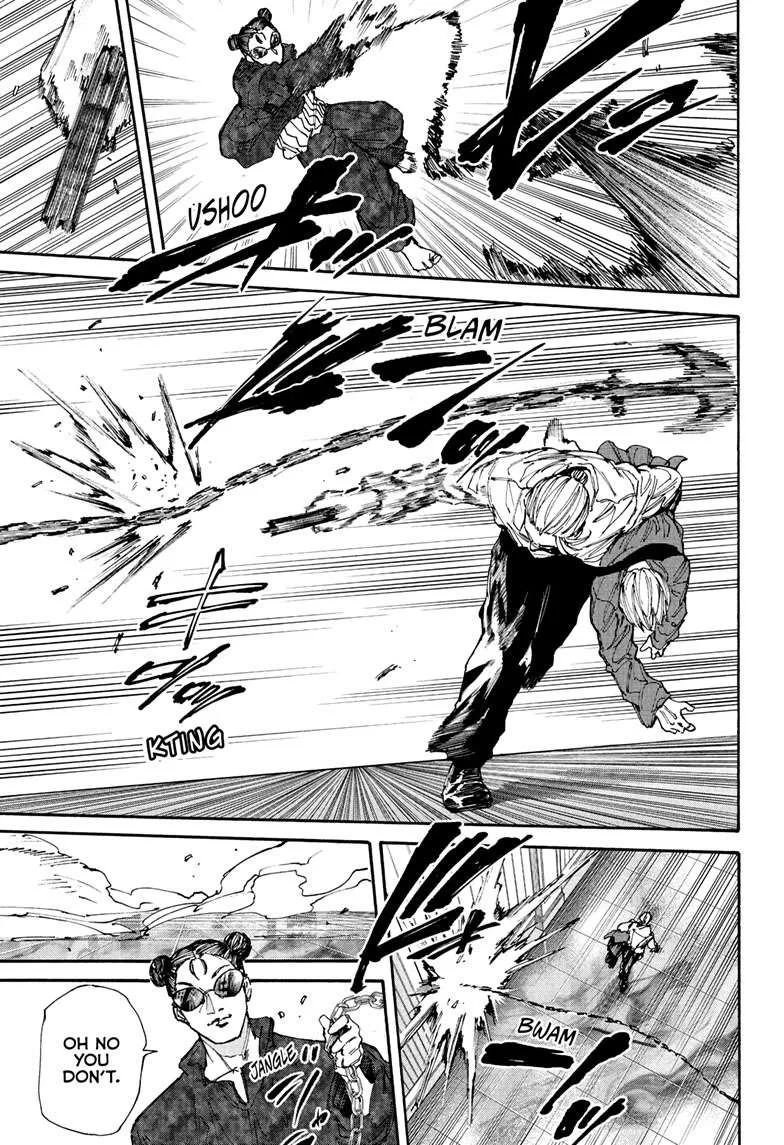Sakamoto fight scene Chapter 199