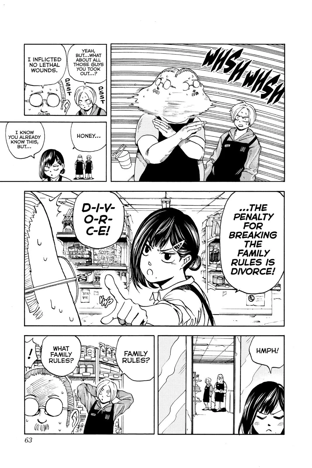 Sakamoto Days chapter 2 manga panel