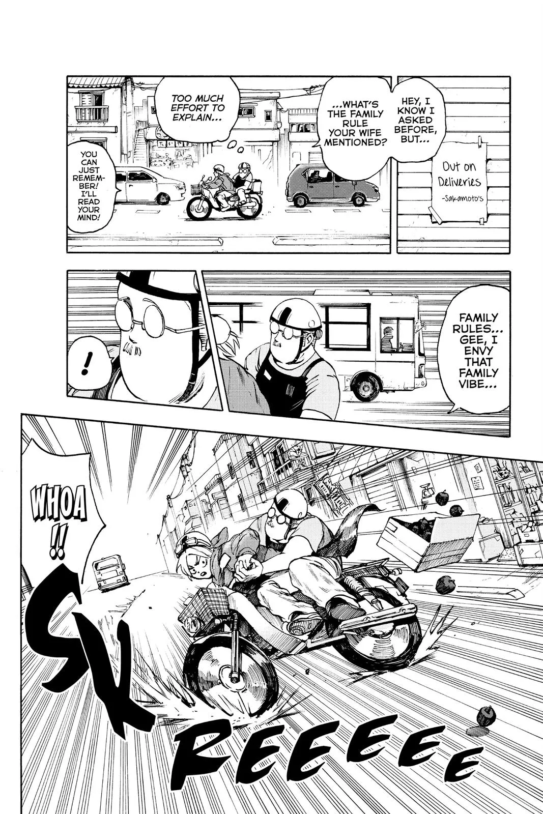 Sakamoto fight scene Chapter 2