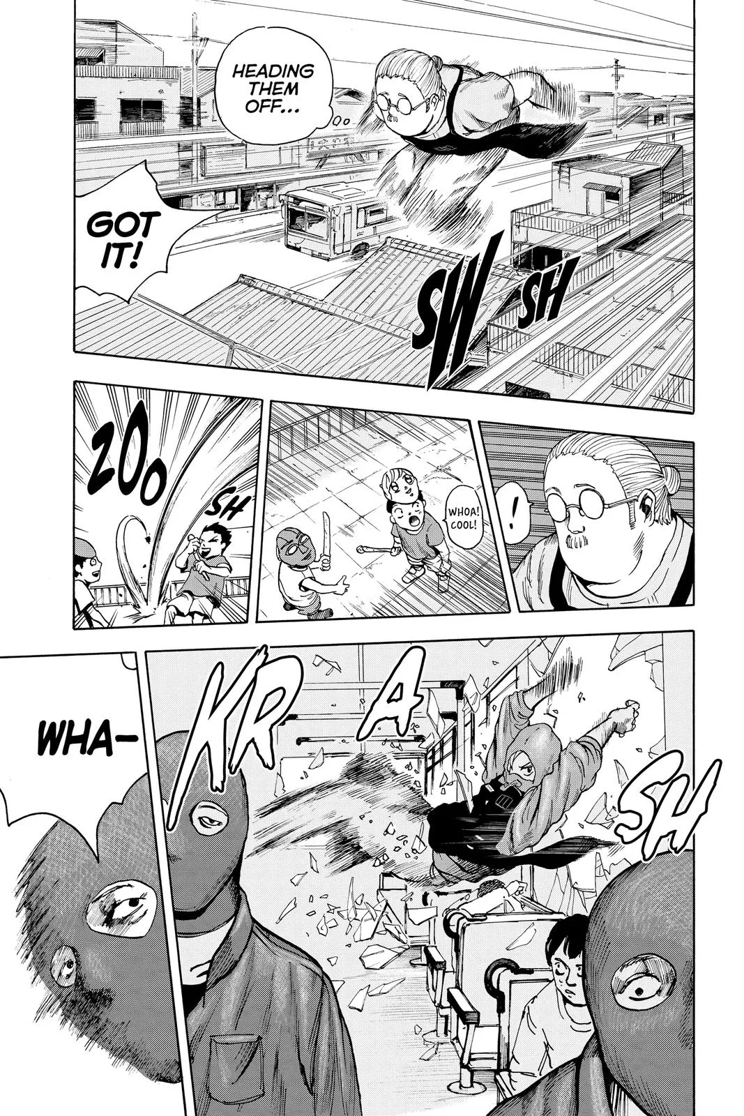 Sakamoto Days chapter 2 manga panel