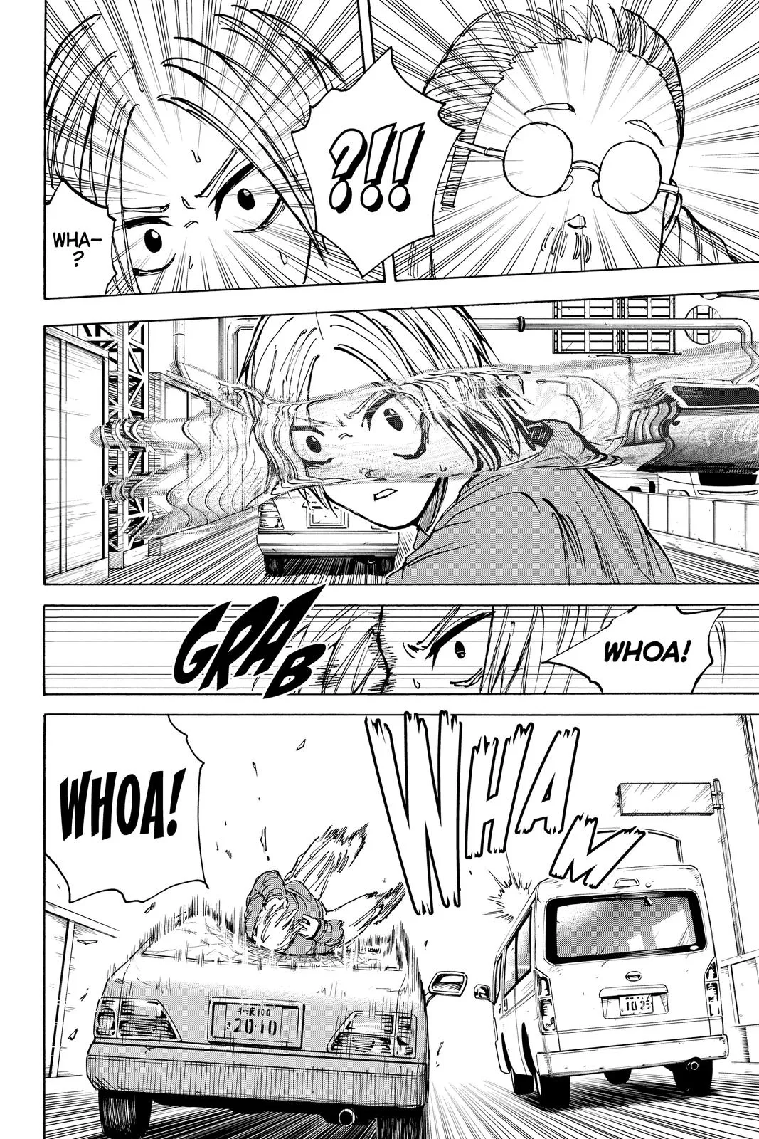 Sakamoto Days chapter 20 manga panel