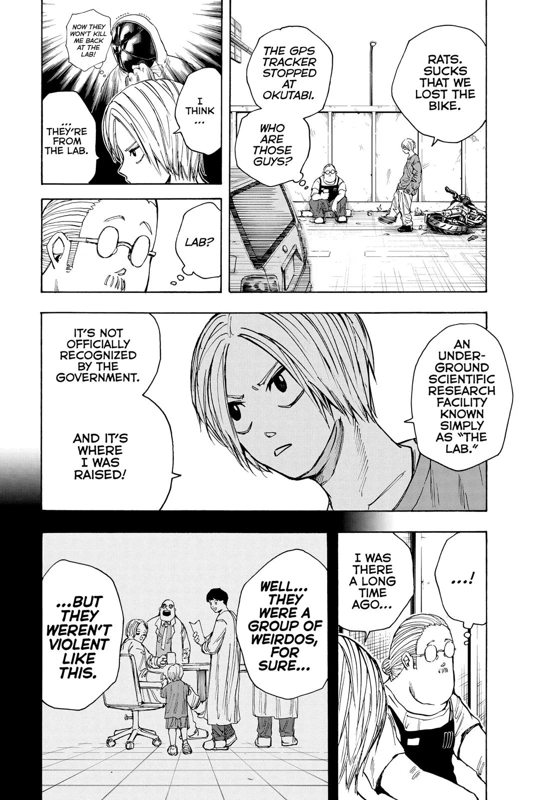 Sakamoto fight scene Chapter 20