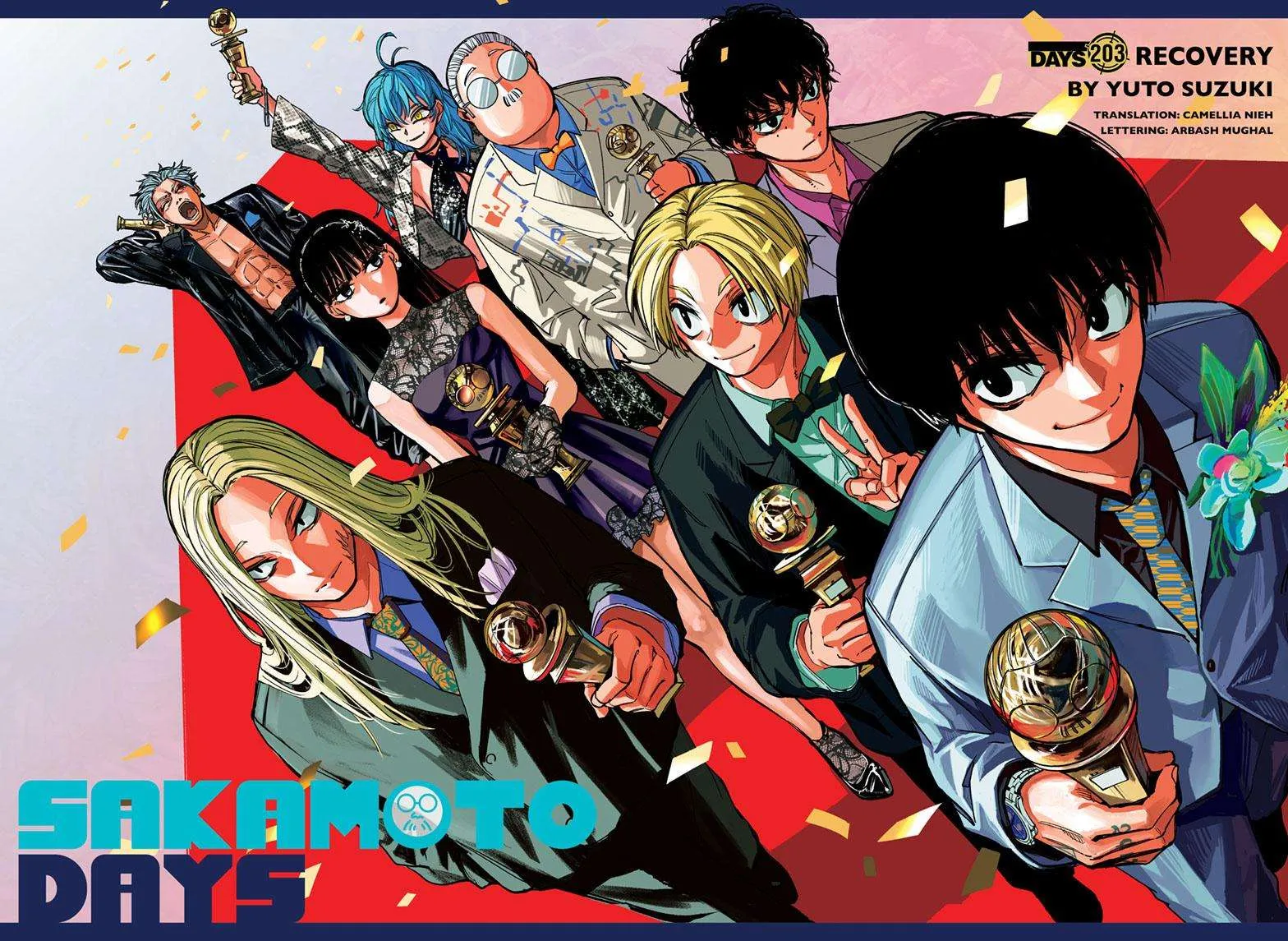 Sakamoto Days chapter 203 manga panel