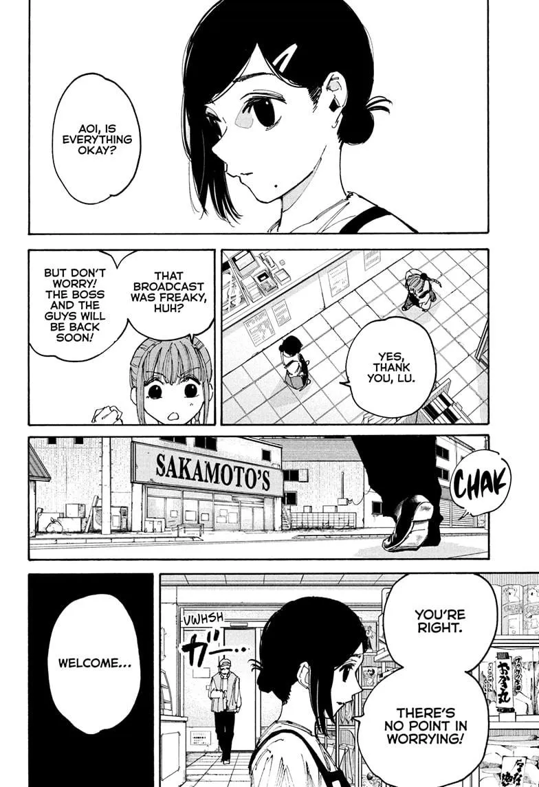 Sakamoto fight scene Chapter 206