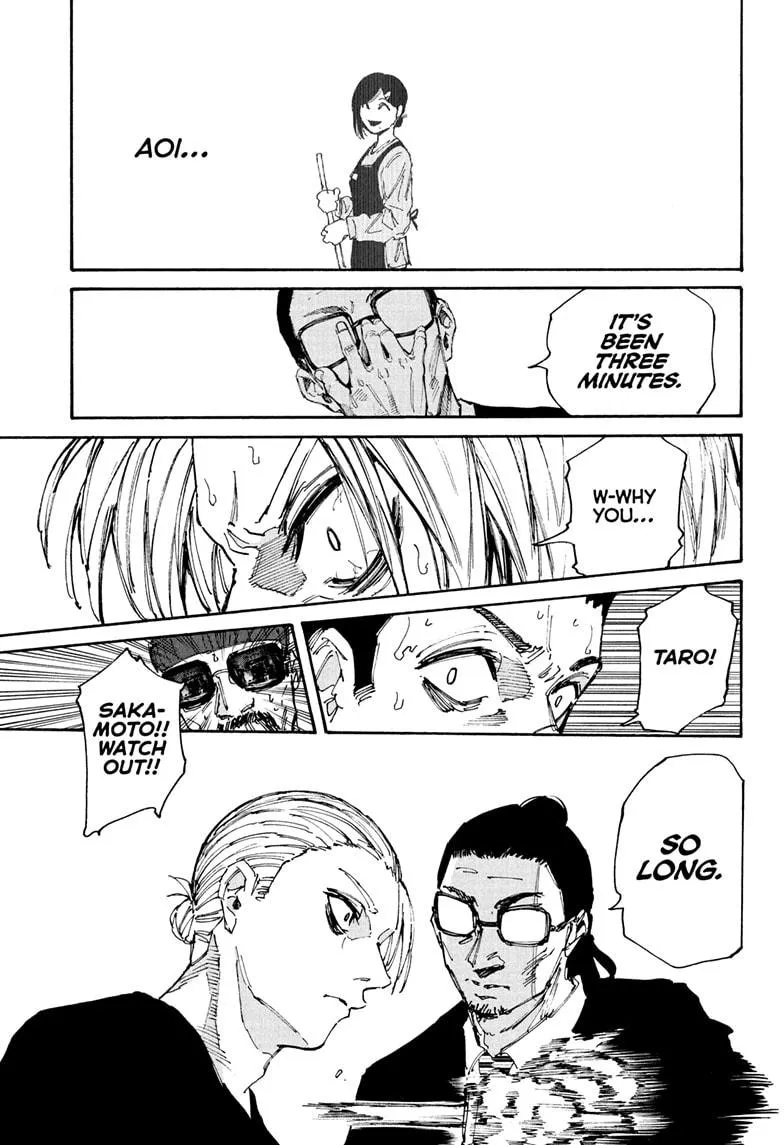 Sakamoto Days chapter 206 manga panel