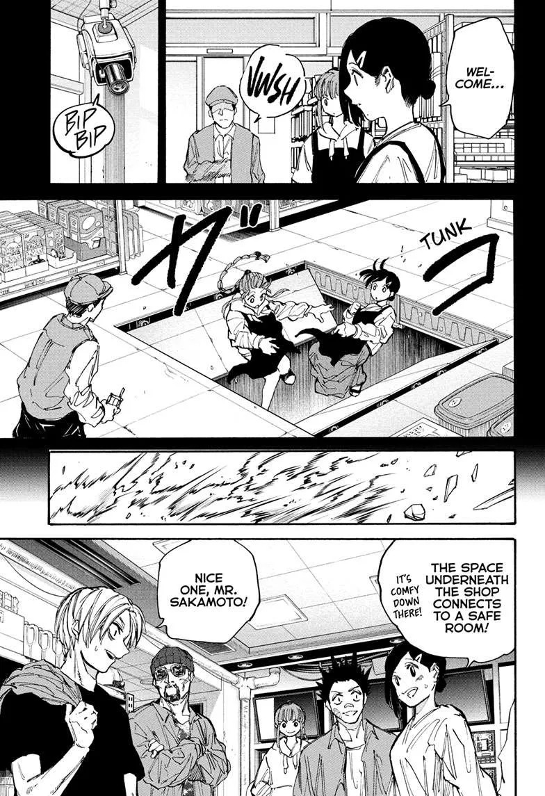 Sakamoto Days manga chapter 207 page