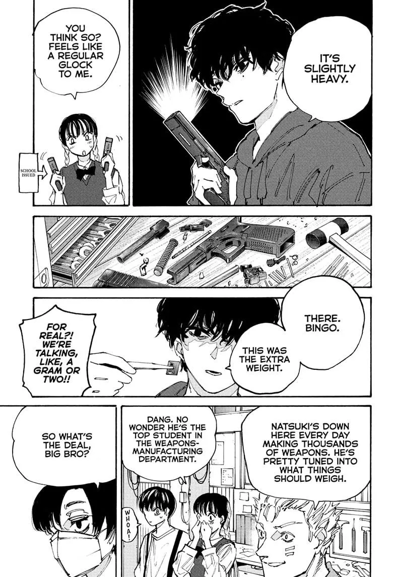 Sakamoto Days chapter 208 manga panel