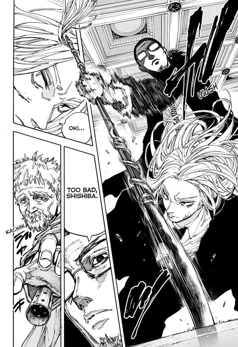 Sakamoto fight scene Chapter 209