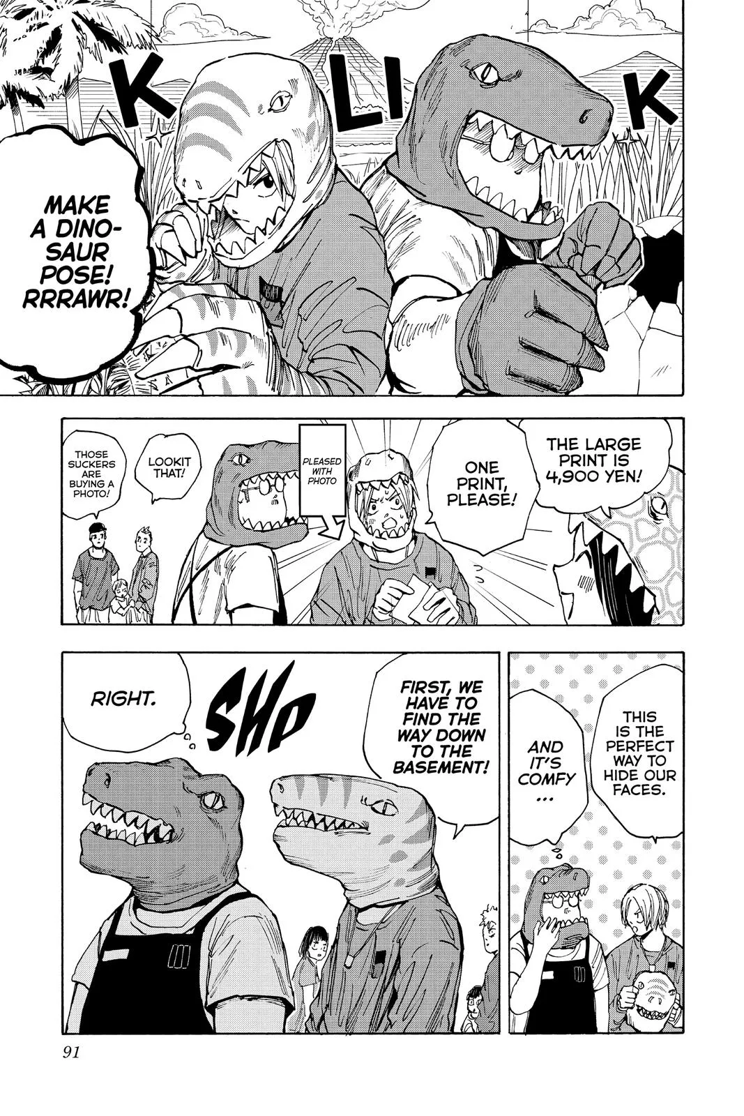 Sakamoto Days chapter 21 manga panel