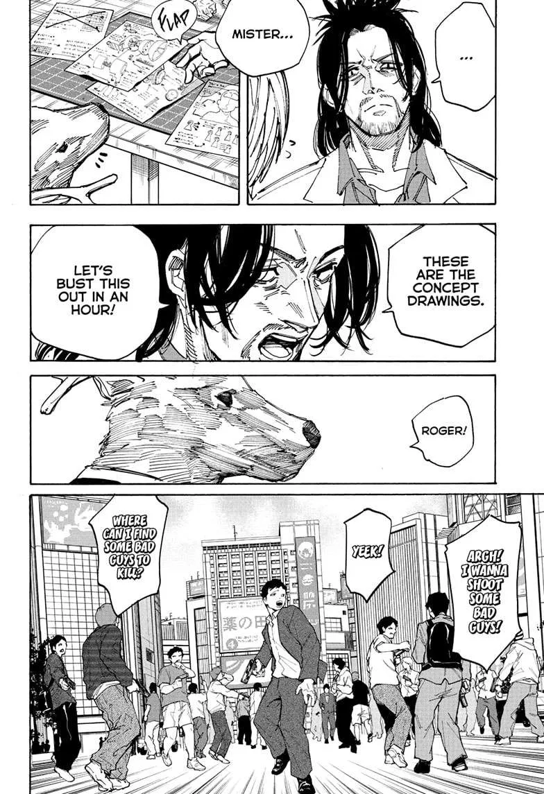 Sakamoto fight scene Chapter 212