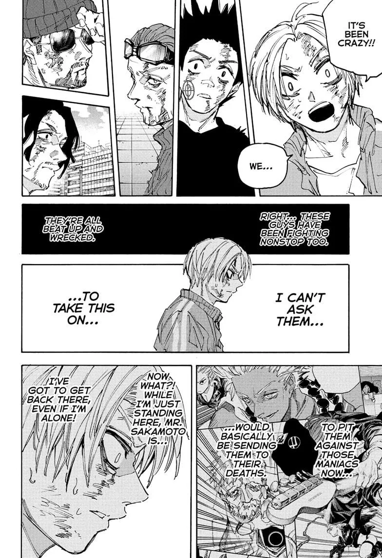 Sakamoto fight scene Chapter 218