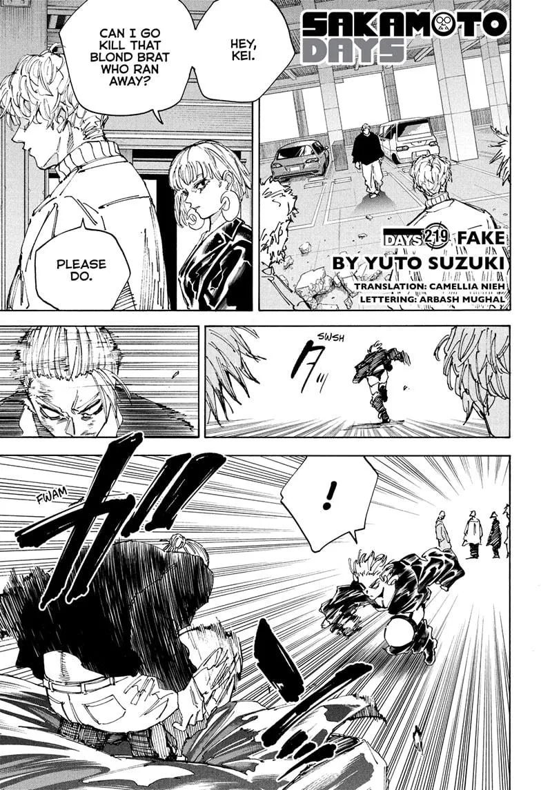 Sakamoto Days Chapter 219