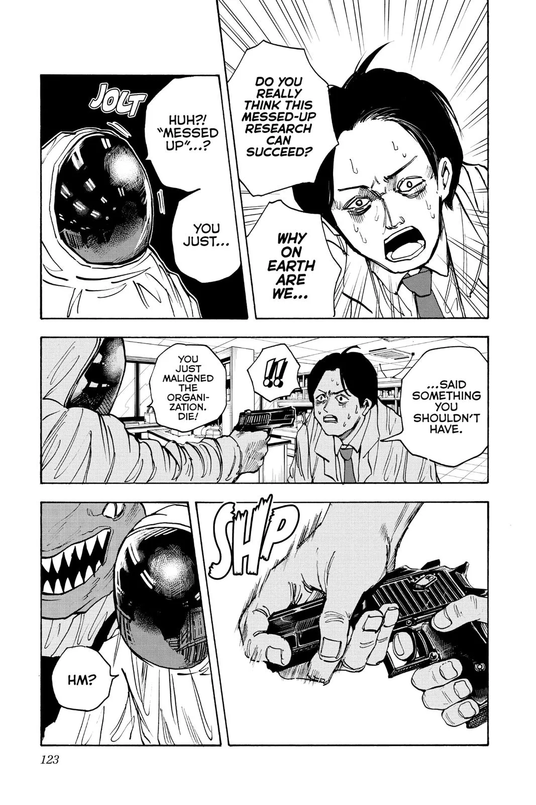 Sakamoto fight scene Chapter 22