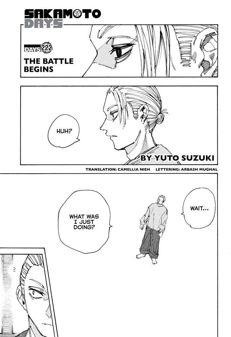 Sakamoto Days Chapter 222