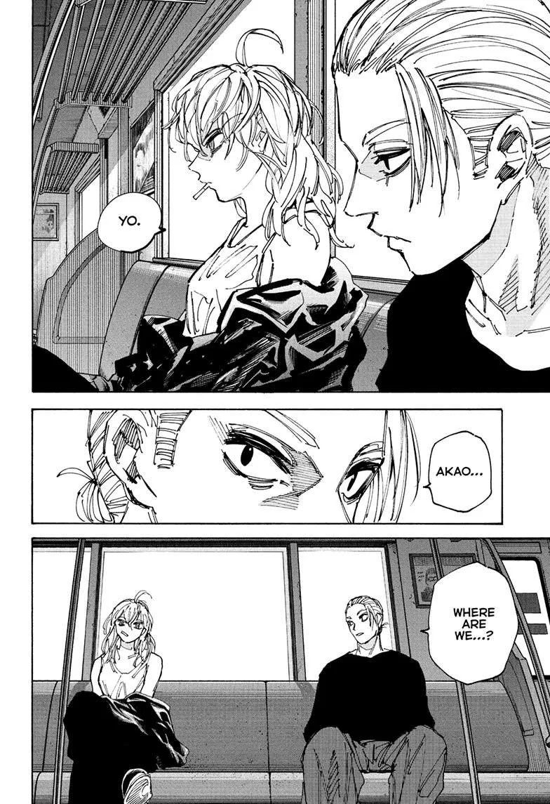 Sakamoto Days chapter 222 manga panel