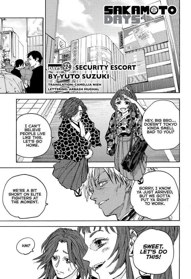 Sakamoto Days Chapter 224