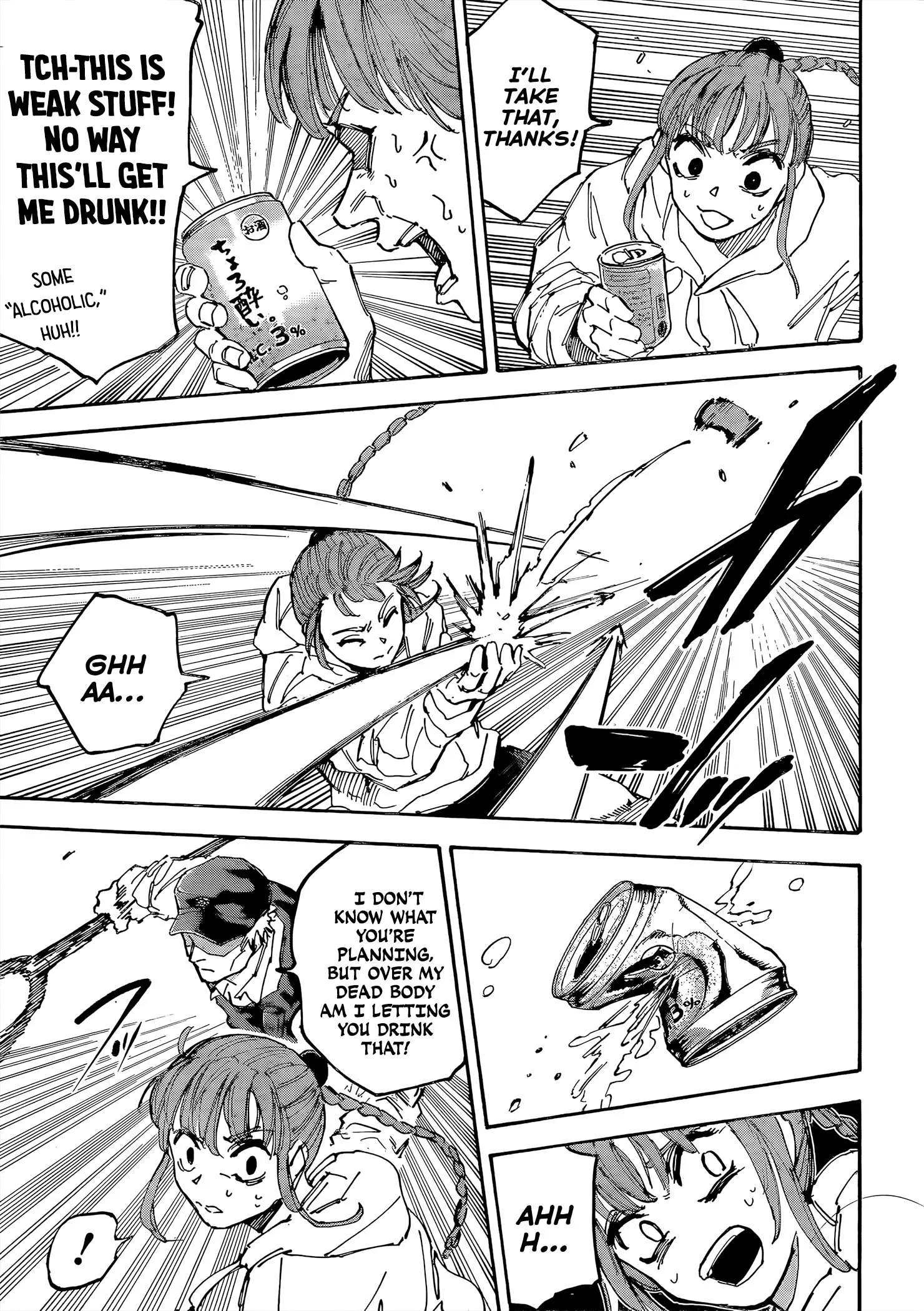 Sakamoto fight scene Chapter 228