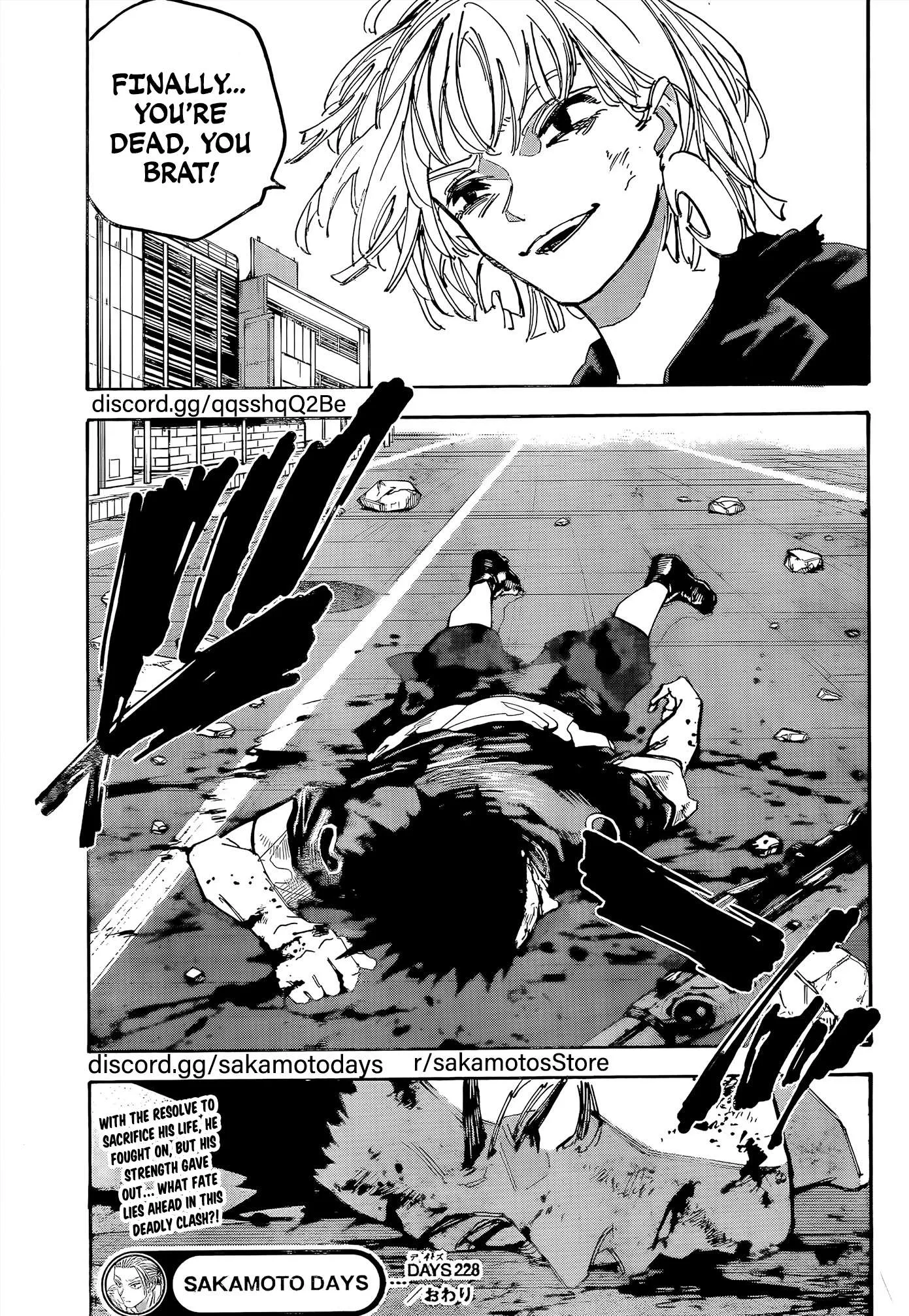 Sakamoto Days manga chapter 228 page