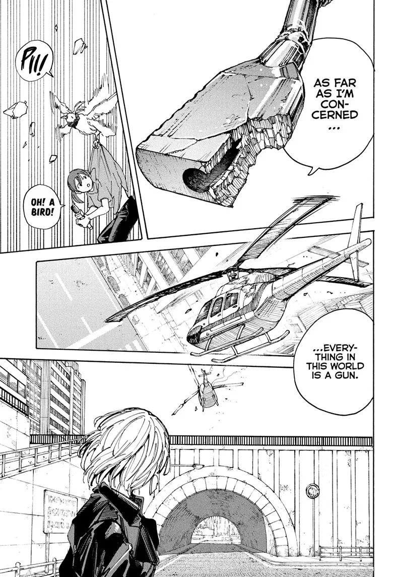 Sakamoto fight scene Chapter 230