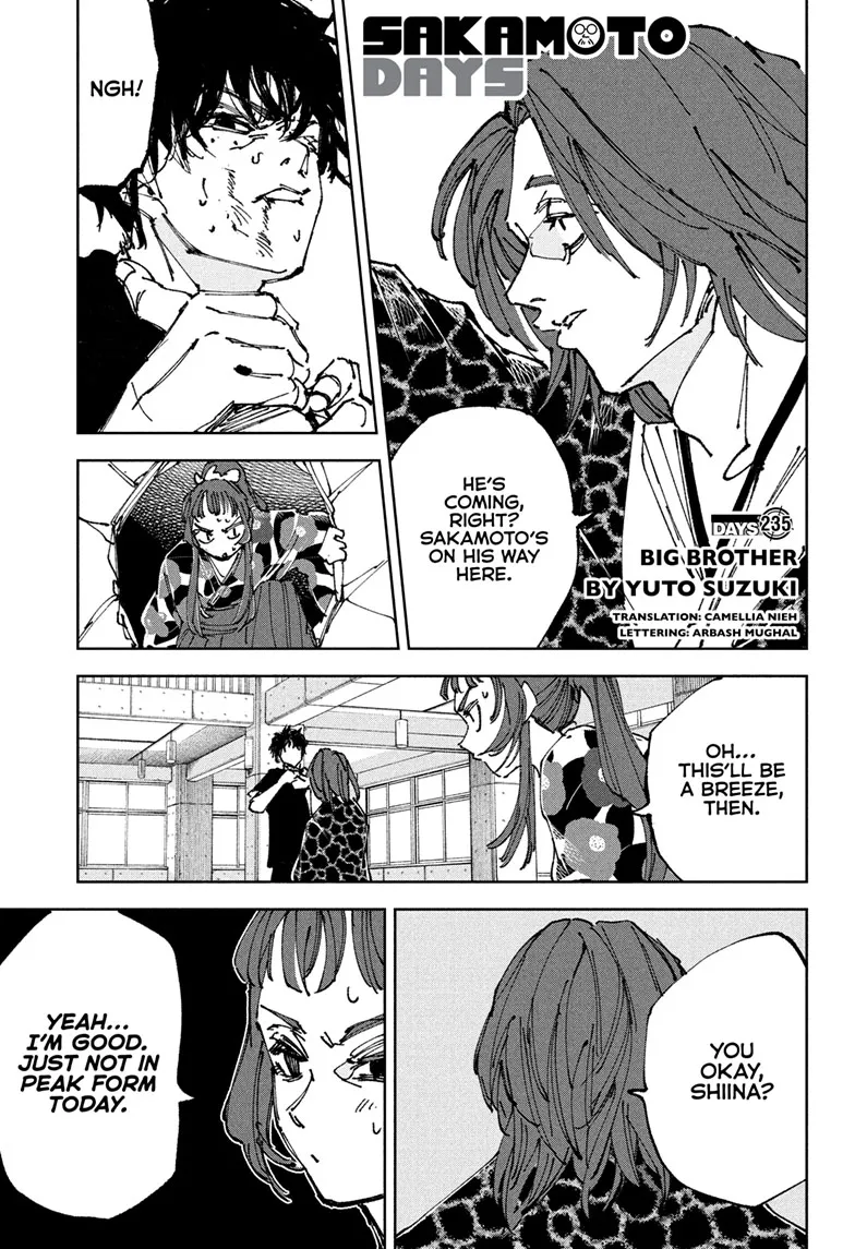 Sakamoto Days Chapter 235